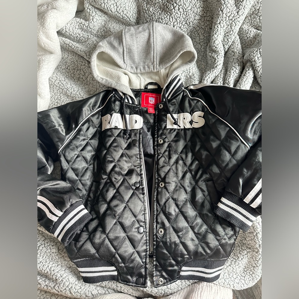 Raiders bomber jacket